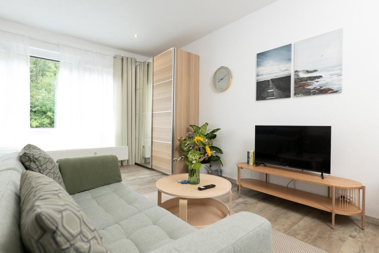 Apart4Me Scandi Apartment Geislingen Zentral Mit Parkplatz 基斯林恩安德斯特 外观 照片