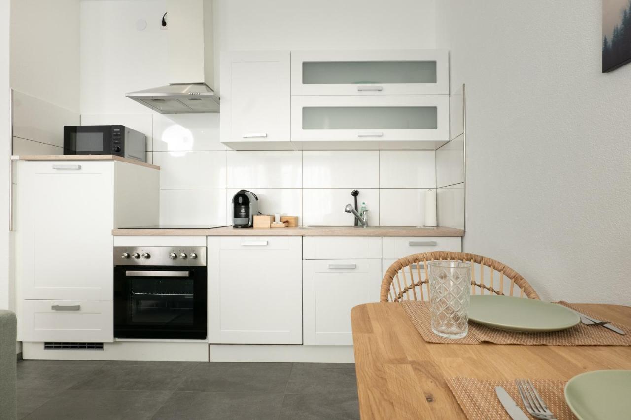 Apart4Me Scandi Apartment Geislingen Zentral Mit Parkplatz 基斯林恩安德斯特 外观 照片