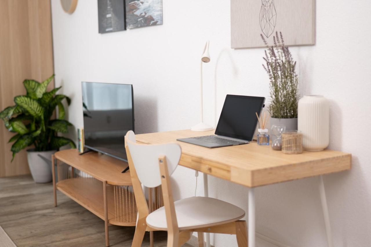 Apart4Me Scandi Apartment Geislingen Zentral Mit Parkplatz 基斯林恩安德斯特 外观 照片