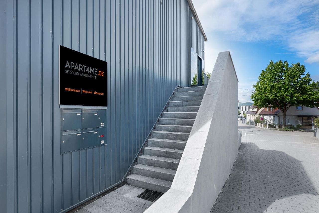 Apart4Me Scandi Apartment Geislingen Zentral Mit Parkplatz 基斯林恩安德斯特 外观 照片